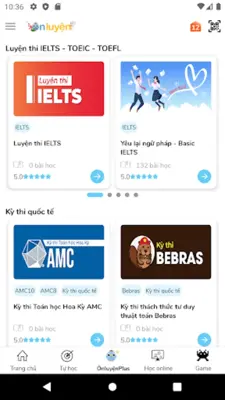 Onluyen.vn android App screenshot 9