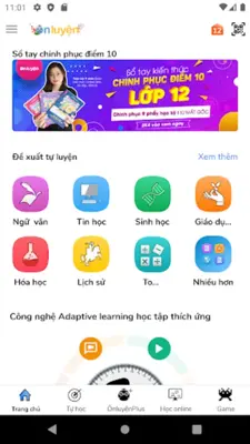 Onluyen.vn android App screenshot 12